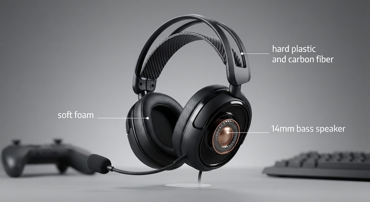 Headset Product Render